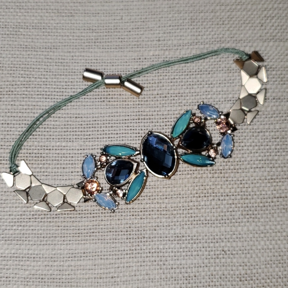 Gold Tone Crystal Bracelet